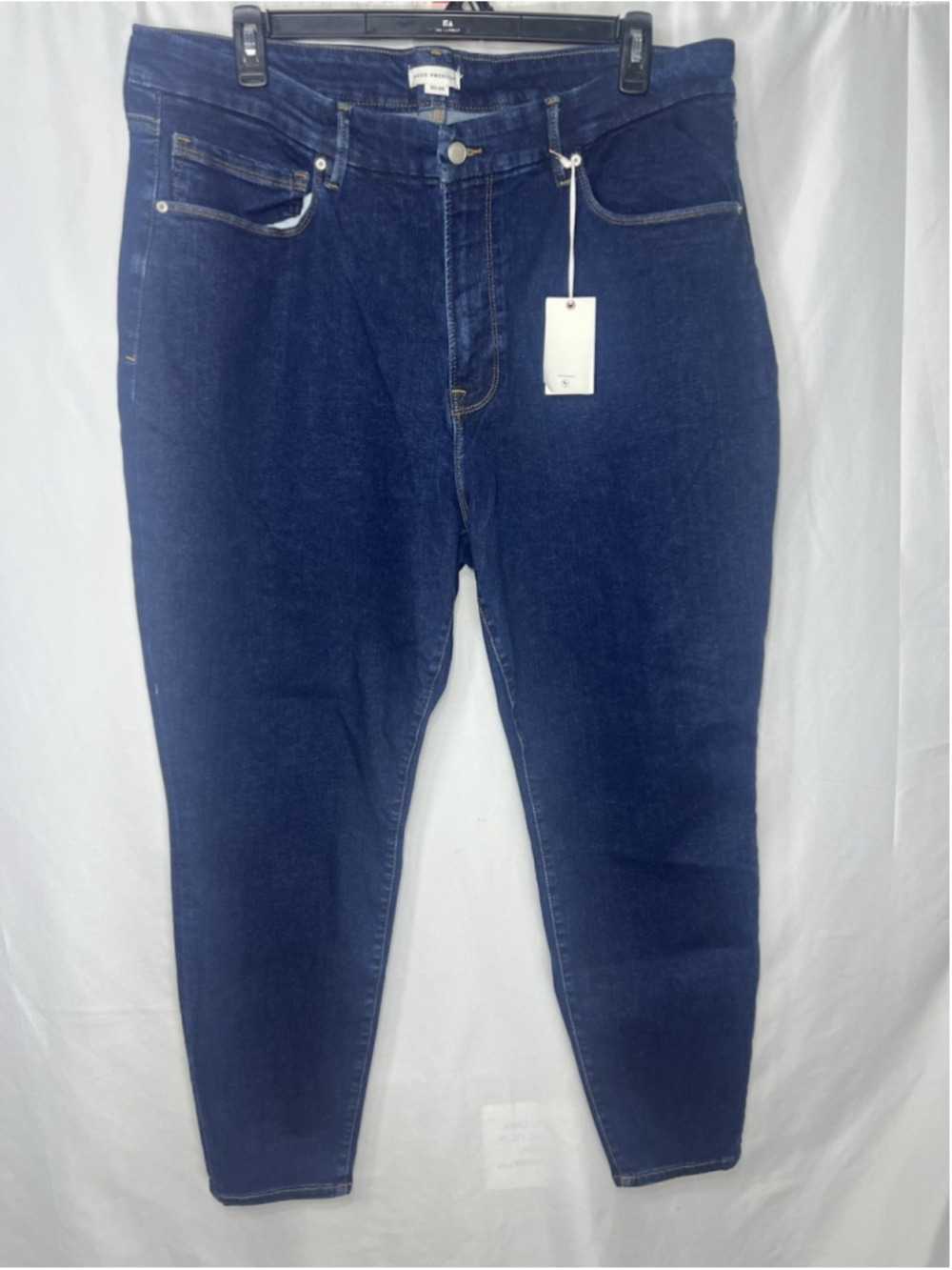 Good American Always Fits Good Legs Skinny Jeans High Rise 20-26 Blue Stretch